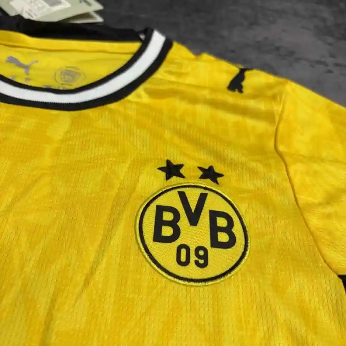 Borussia Dortmund 26/27 Home Soccer Jerseys – Kids Kit