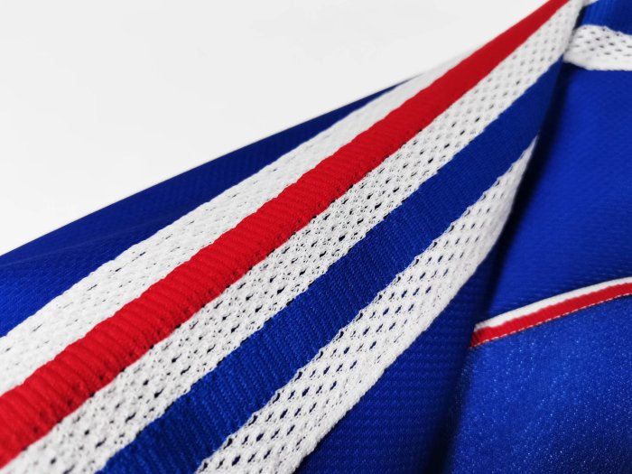 France 1998 Home Retro HENRY  Jersey- Fan Version