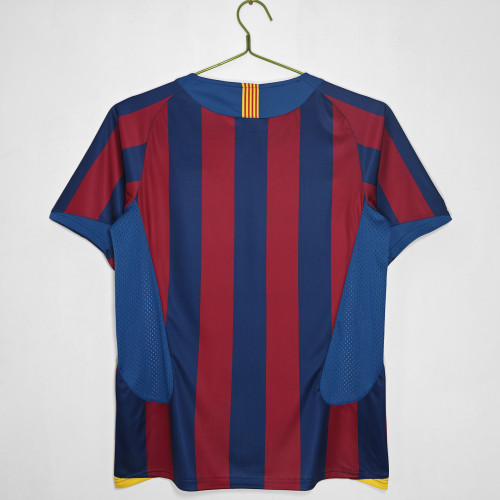 Barcelona 2005-06 Home Retro La Liga Version Soccer Jersey - Fan Version