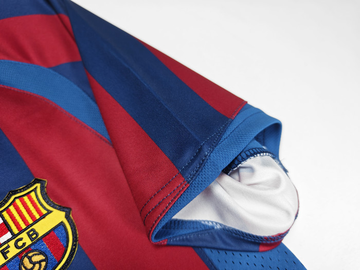 Barcelona 2005-06 Home Retro La Liga Version Soccer Jersey - Fan Version