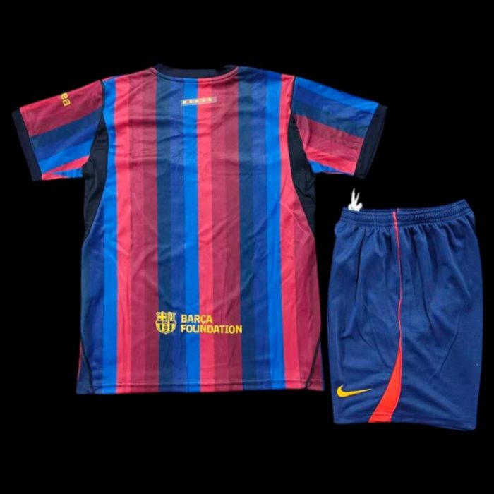 Barcelona 26/27 Home Soccer Jersey – Kids Kit