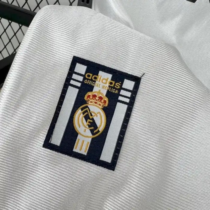 Real Madrid 1998-00 Home Retro Soccer Jersey - Fan Version