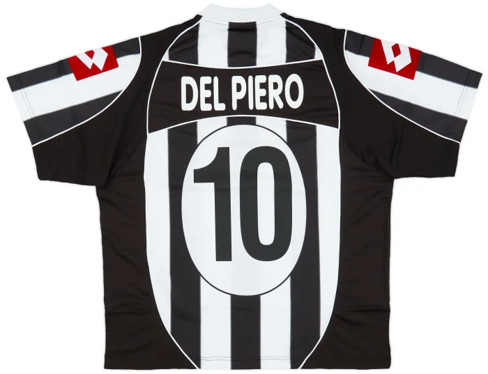 Juventus 2002-03 Home Retro Soccer Jersey - Fan Version