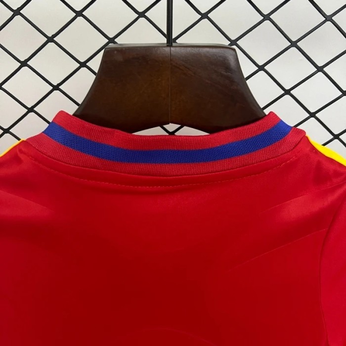 Spain 2010 Retro Home Soccer Jersey- Kids Kit