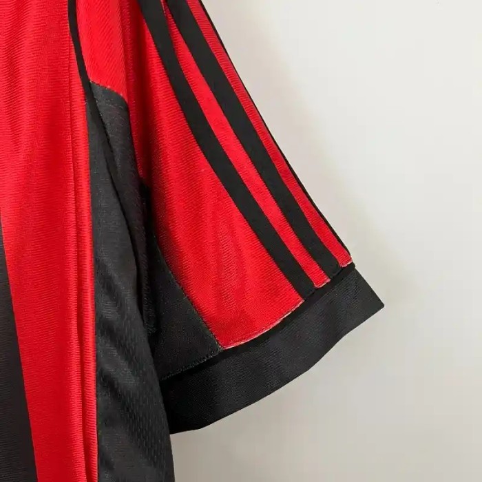AC Milan 1998-99 Home Retro Soccer Jersey - Fan Version