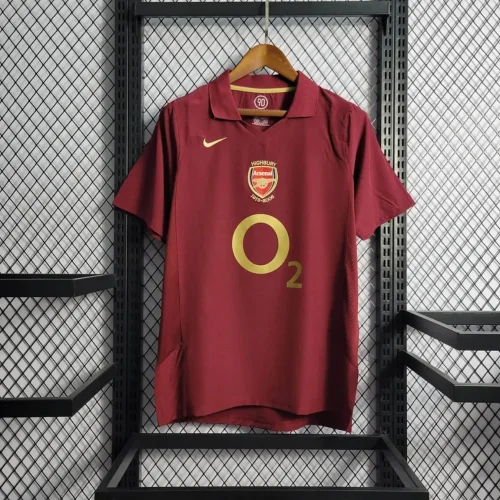 Arsenal 2005-06 Home Retro Soccer Jersey - Fan Version
