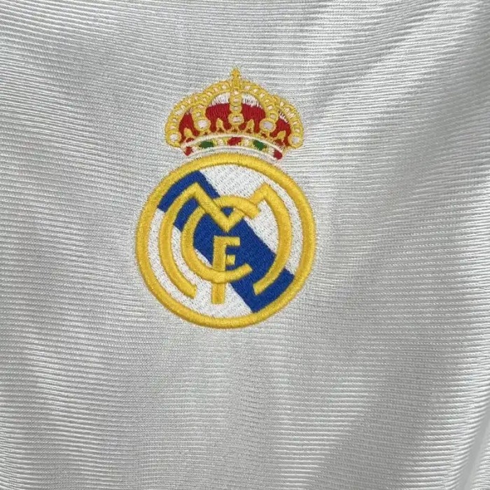 Real Madrid 1998-00 Home Retro Soccer Jersey - Fan Version