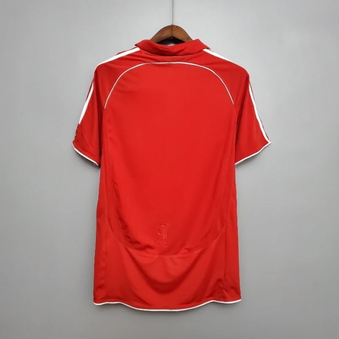 Liverpool 2006-07 Home Retro Soccer Jersey - Fan Version