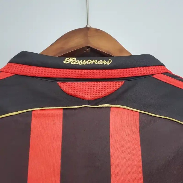 AC Milan 2006-07 Home Retro Soccer Jersey - Fan Version