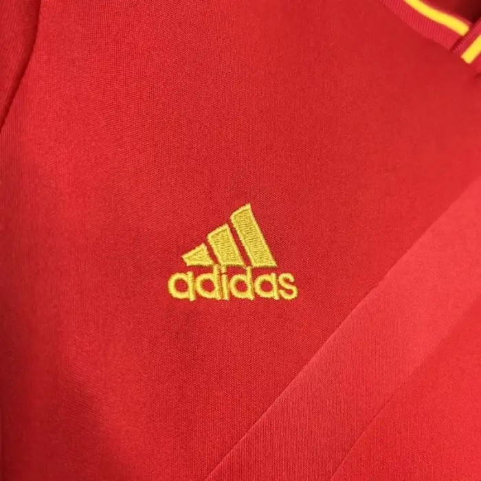 Spain 2012 Retro Home Soccer Jersey- Kids Kit