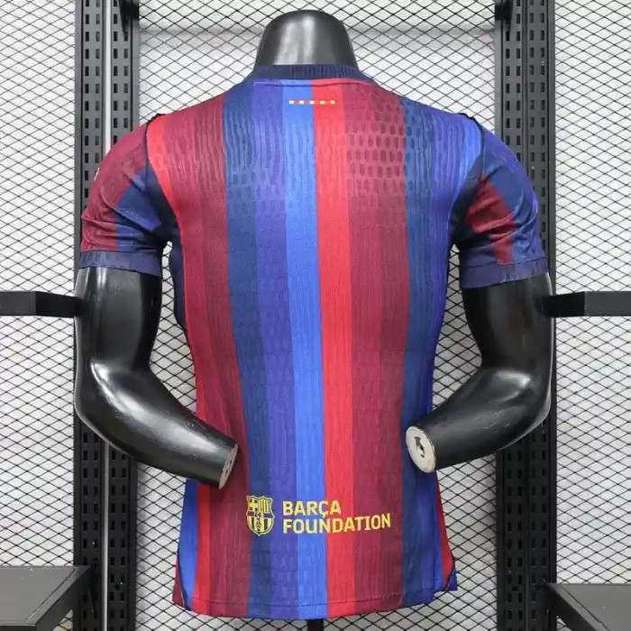 Barcelona 26/27 Home Soccer Jersey- Player Version