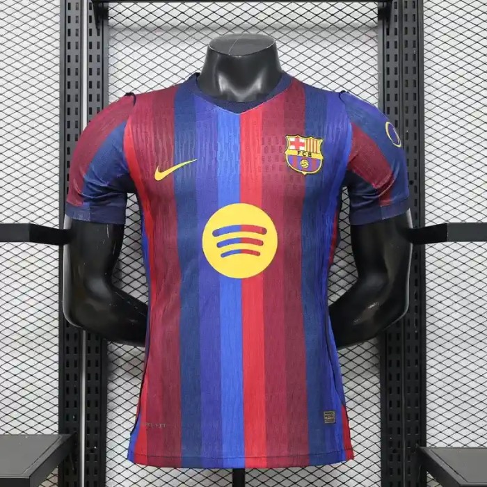 Barcelona 26/27 Home Soccer Jersey- Player Version
