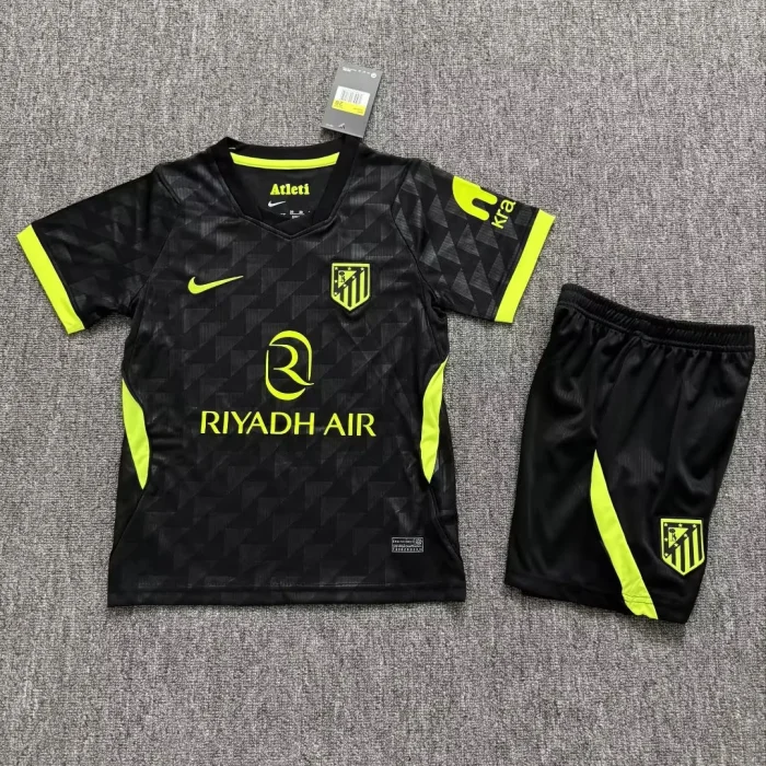 Atletico Madrid 26/27 Away Soccer Jerseys – Kids Kit