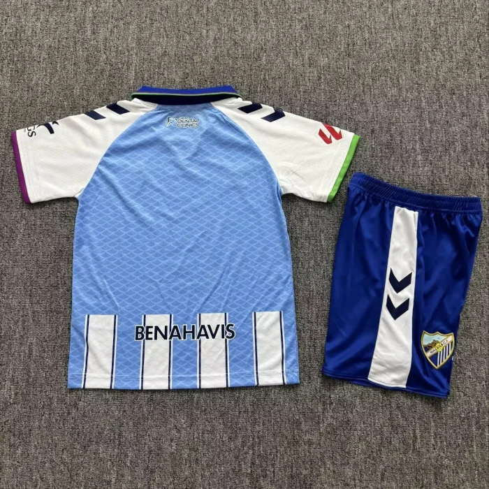 Málaga 26/27 Home Soccer Jersey- Kids Kit