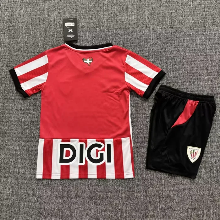 Athletic Bilbao 26/27 Home Soccer Jerseys – Kids Kit