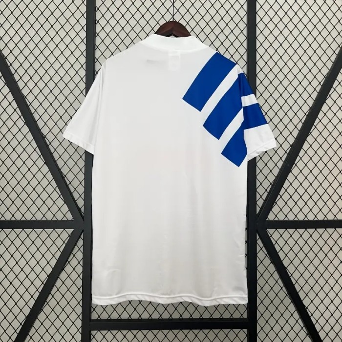 Real Zaragoza 1992-93 Home Retro Soccer Jersey- Fan Version