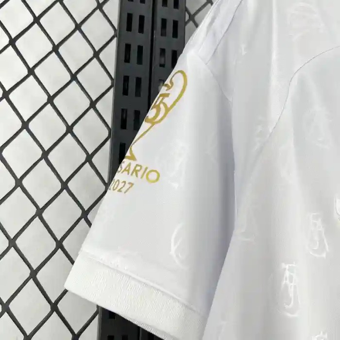 Real Madrid 26/27 White 125th Anniversary Soccer Jersey - Fan Version