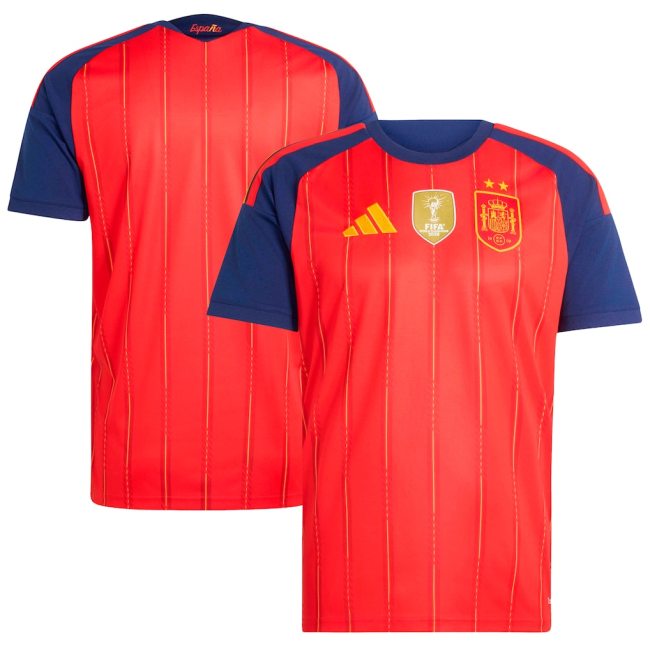 （2 Stars ）Spain 2026 World Cup Home Jersey - Fan Version