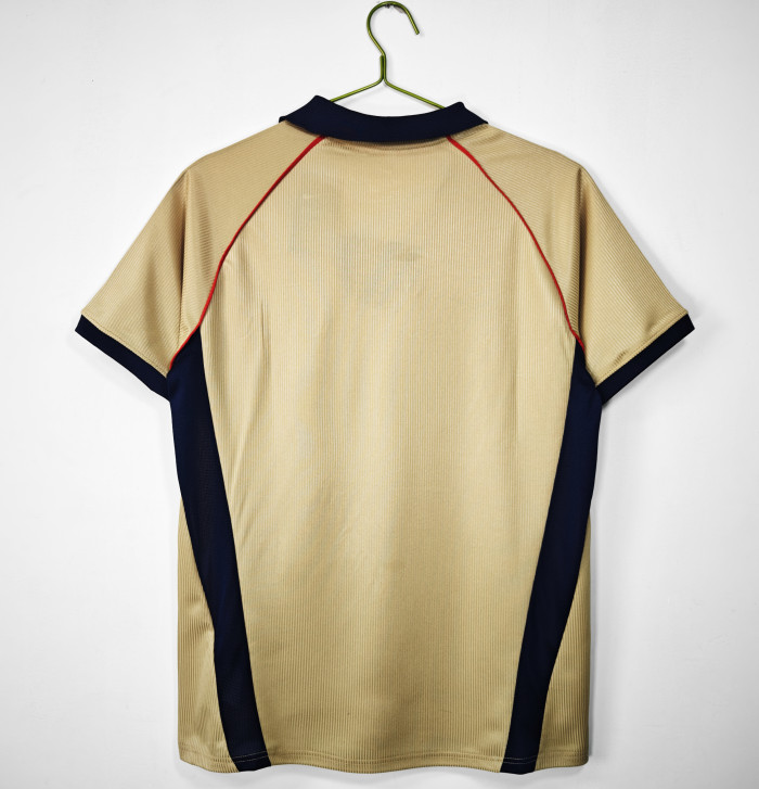 Arsenal 2001-02 Away Retro Soccer Jersey - Fan Version