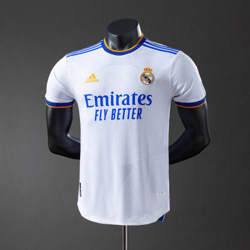 Real Madrid 21/22 Home Soccer Jersey - Player Version