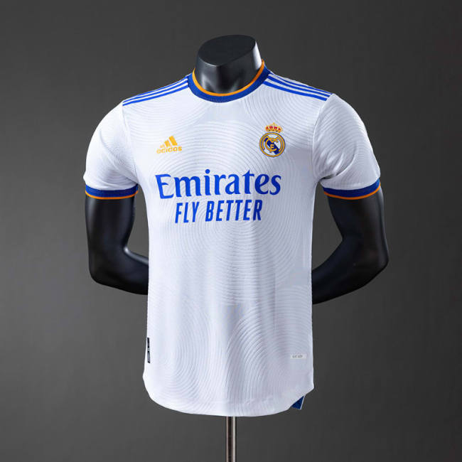 Real Madrid 21/22 Home Soccer Jersey - Player Version