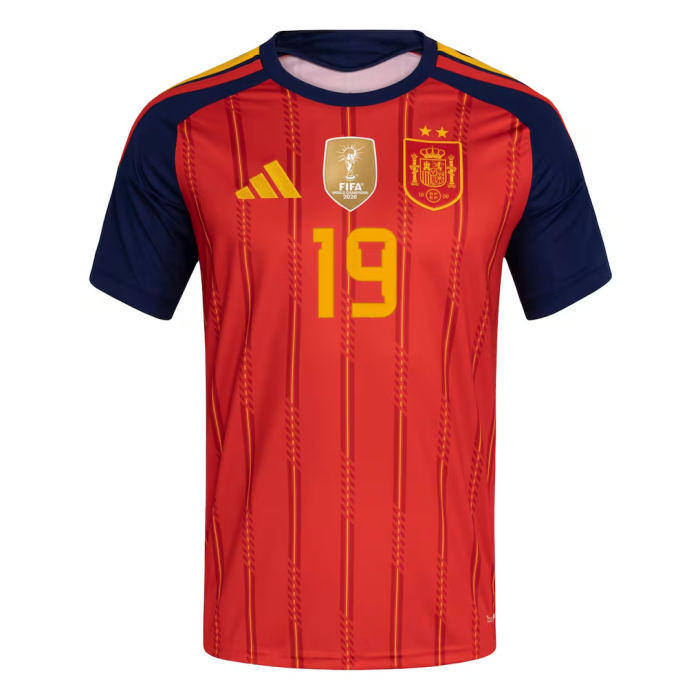 （2 Stars ）Spain 2026 World Cup Home Jersey - Fan Version
