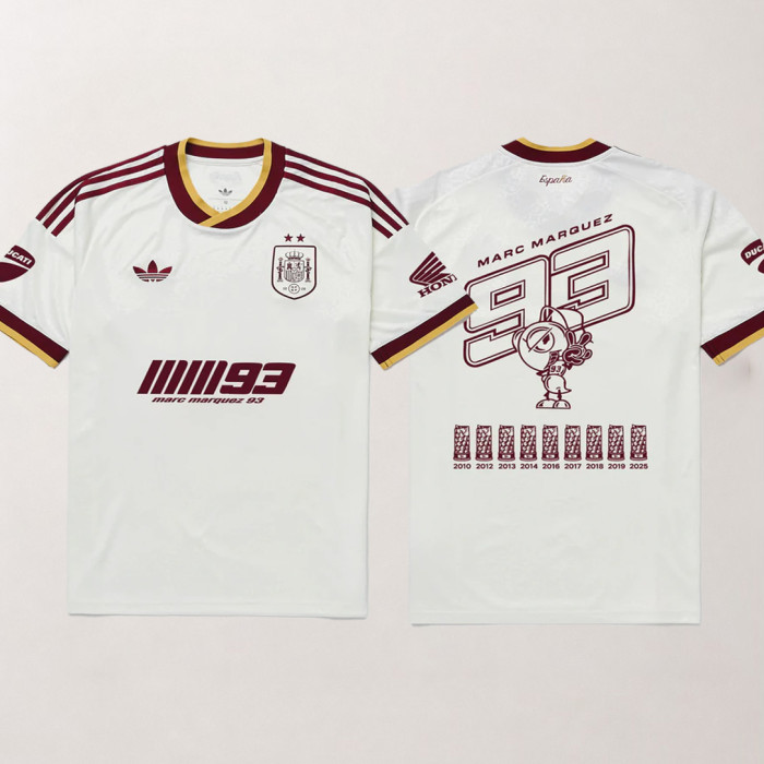 （2 Stars ）Spain x Marc Marquez Home Jersey - Fan Version
