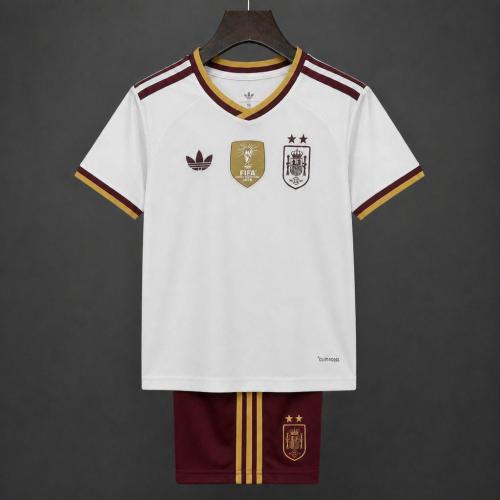 （2 Stars ）Spain 2026 World Cup Away – Kids Kit