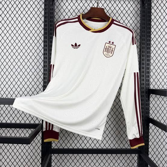 Long Sleeves Spain 2026 World Cup Away Jersey - Fan Version