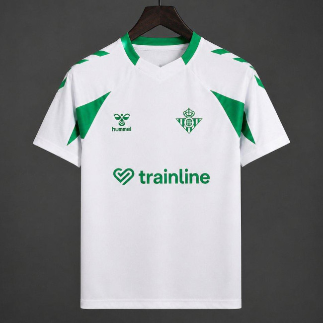 Real Betis 26/27 White Training Soccer Jersey - Fan Version