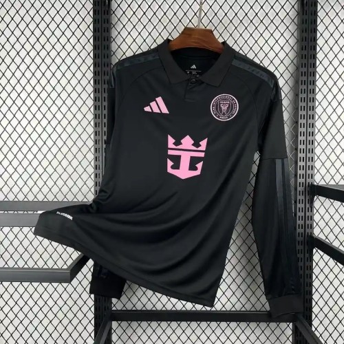 Long Sleeves Inter Miami 26/27 Away Sleeve Jersey - Fan Version