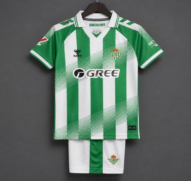 Real Betis 26/27 Home Soccer Jerseys – Kids Kit