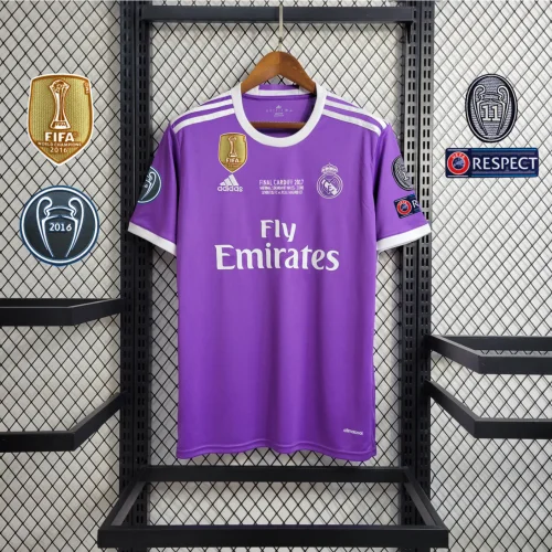 Real Madrid 2016/17 Away Retro Soccer Jersey - Fan Version
