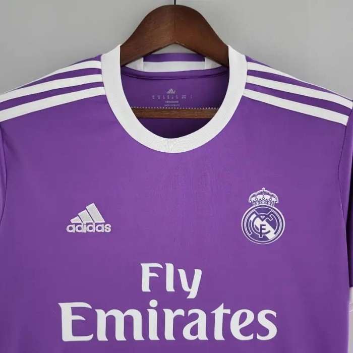 Real Madrid 2016/17 Away Retro Soccer Jersey - Fan Version