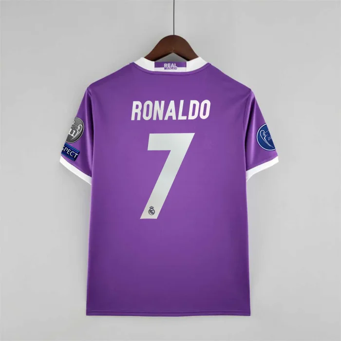 Real Madrid 2016/17 Away Retro Soccer Jersey - Fan Version