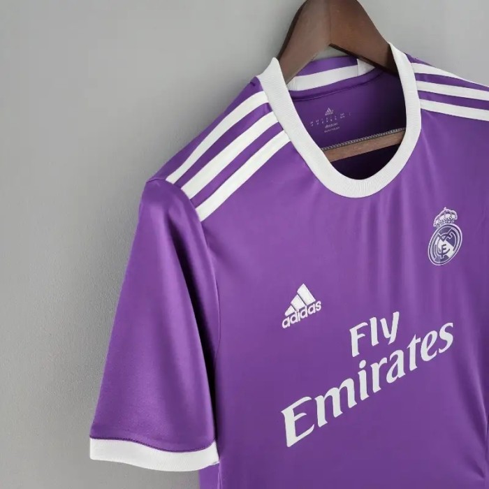 Real Madrid 2016/17 Away Retro Soccer Jersey - Fan Version