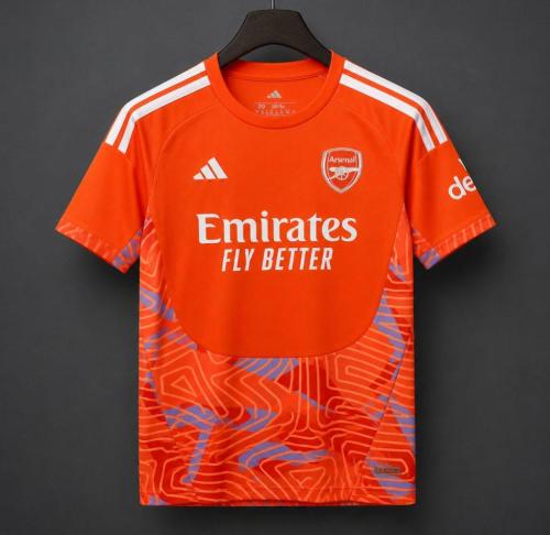 Arsenal 26/27 Goalkeeper Orange Soccer Jersey - Fan Version