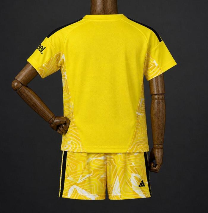 Arsenal 26/27 Yellow Goalkeeper Soccer Jerseys – Kids Kit
