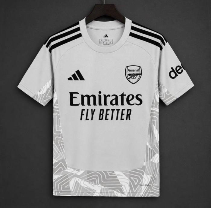 Arsenal 26/27 Goalkeeper Grey Soccer Jersey - Fan Version