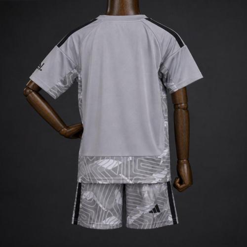 Arsenal 26/27 Grey Goalkeeper Soccer Jerseys – Kids Kit
