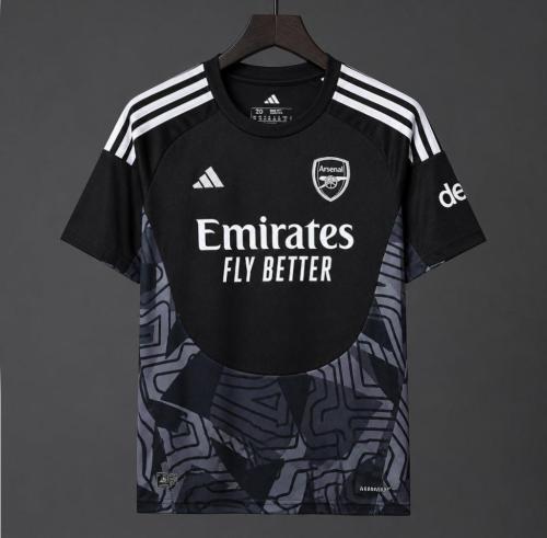 Arsenal 26/27 Goalkeeper Black Soccer Jersey - Fan Version