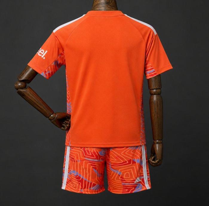 Arsenal 26/27 Orange  Goalkeeper Soccer Jerseys – Kids Kit