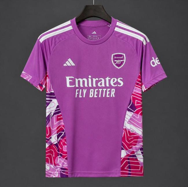 Arsenal 26/27 Goalkeeper Purple Soccer Jersey - Fan Version