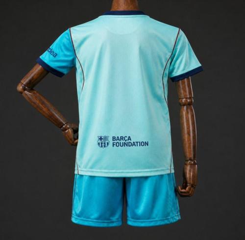 Barcelona 26/27  Third Soccer Jersey – Kids Kit