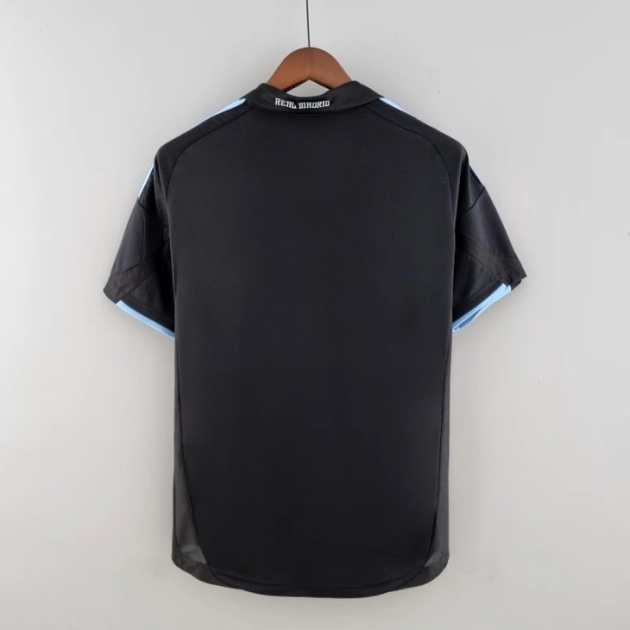 Real Madrid 2009-10 Retro Away Soccer Jersey - Fan Version
