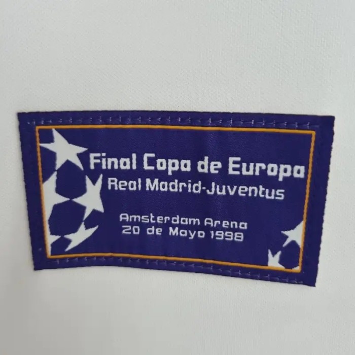 Real Madrid 1997-98 Champions League 7 Champions Commemorative Edition - Fan Version