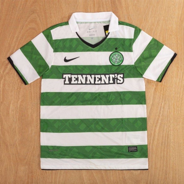 Celtic 2010-11 Home Retro Soccer Jersey - Fan Version