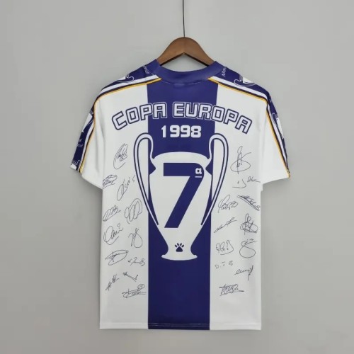 Real Madrid 1997-98 Champions League 7 Champions Commemorative Edition - Fan Version