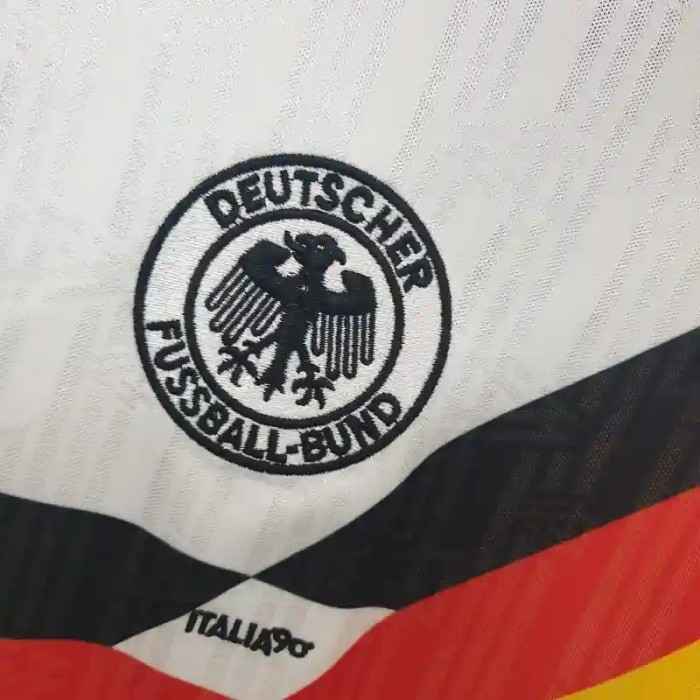 Germany 1990 Home Retro Soccer Jersey - Fan Version