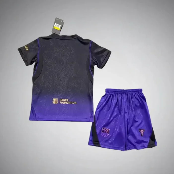 Barcelona 26/27 Away Soccer Jersey – Kids Kit